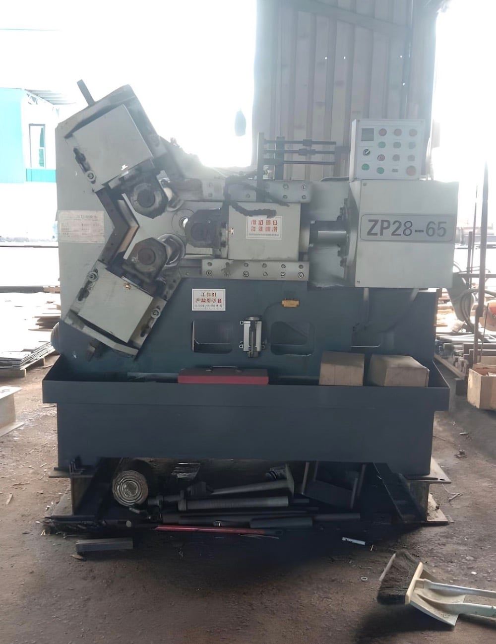 3-Roller Heavy Duty Thread Rolling Machine