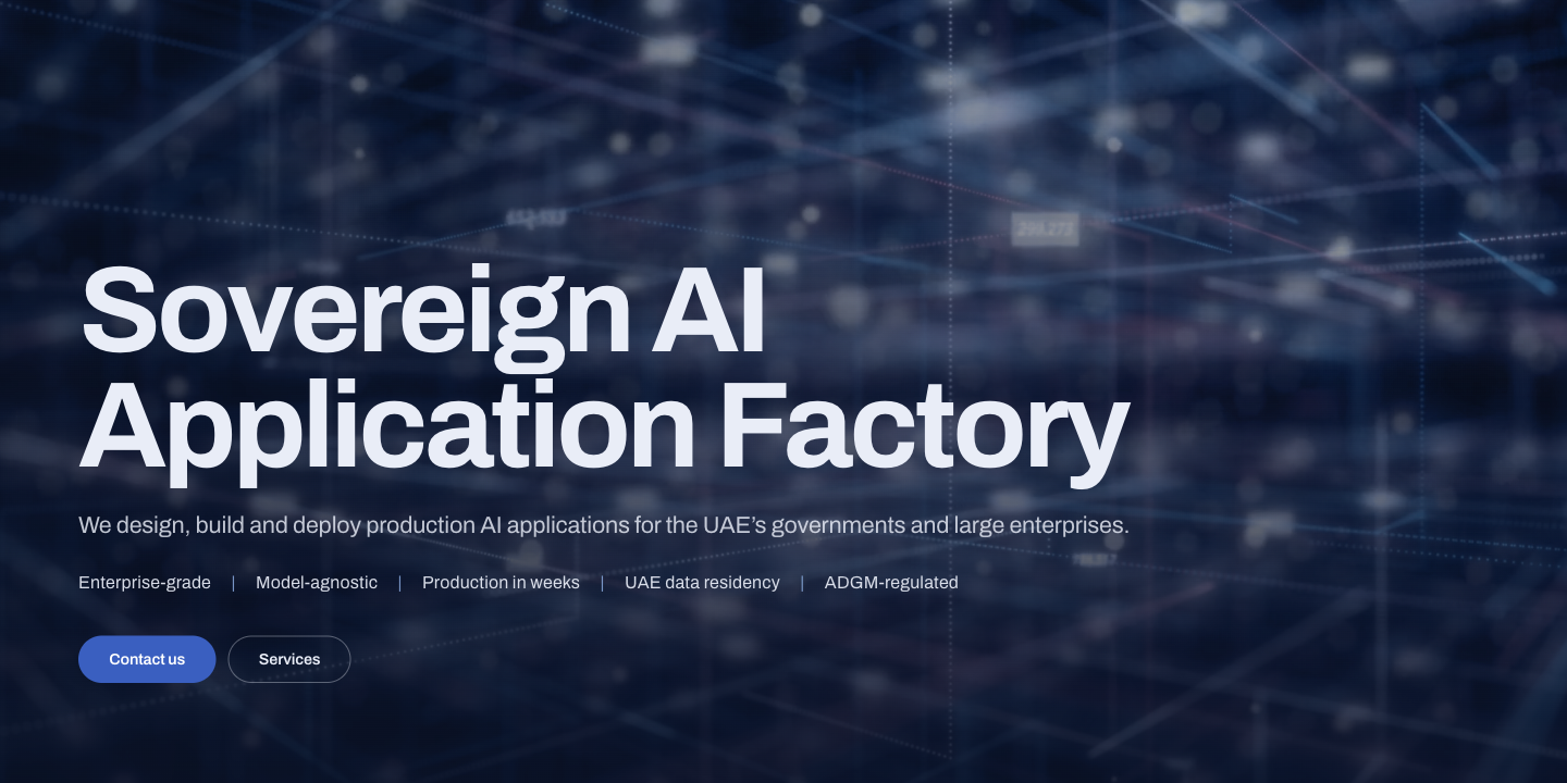 Base7 launches a sovereign AI application factory for the UAE