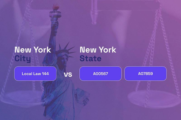 AI in NY: Comparing New York City and New York State's AEDT laws