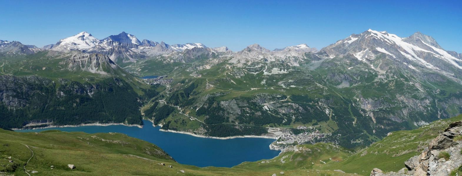 Vue de Tignes