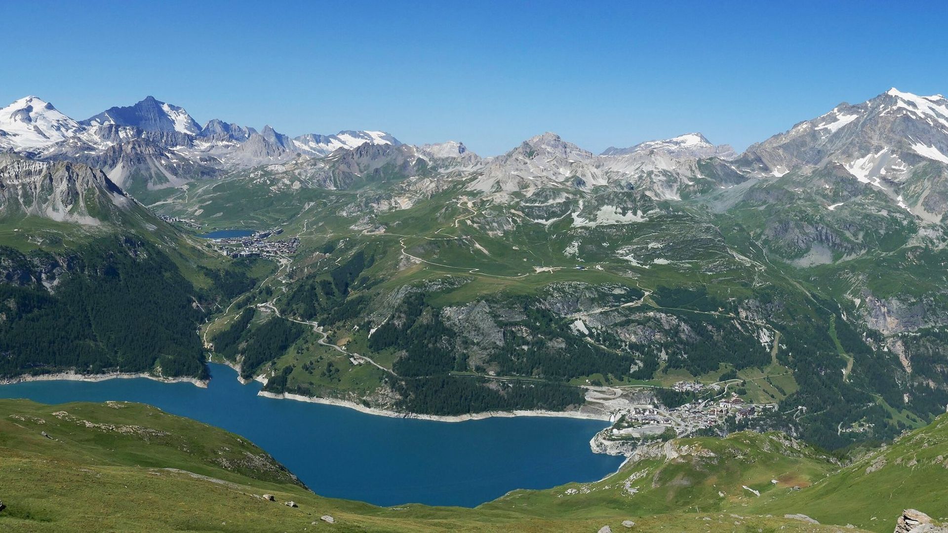 Vue de Tignes