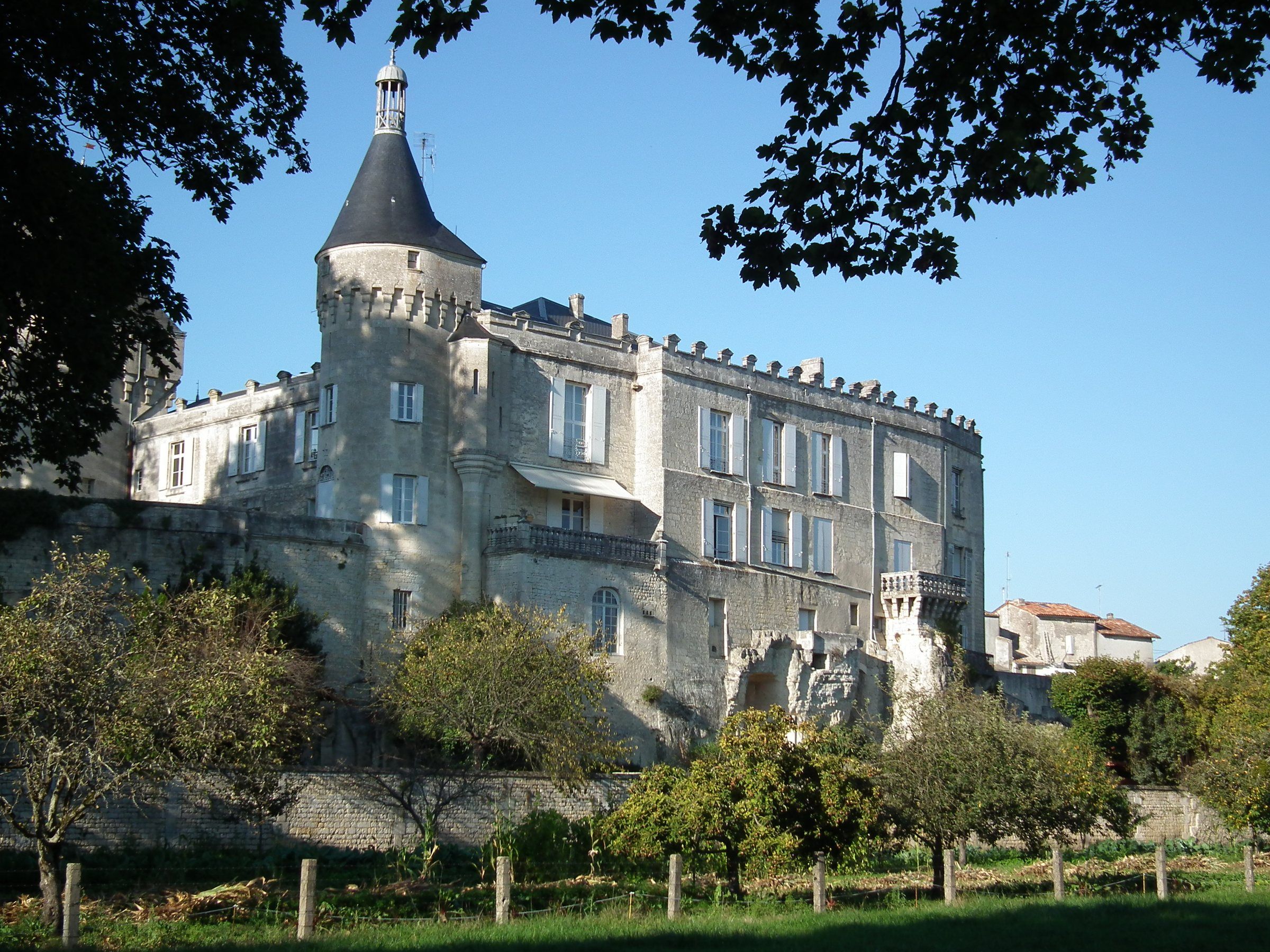 Le château de Jonzac