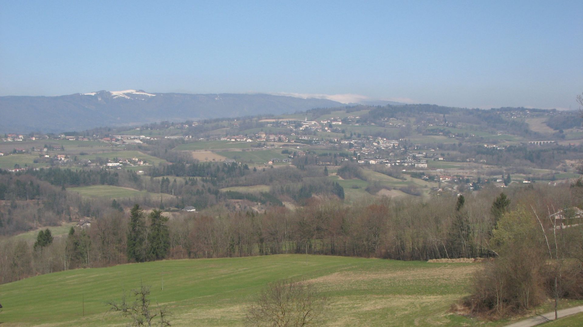 Vue de Groisy