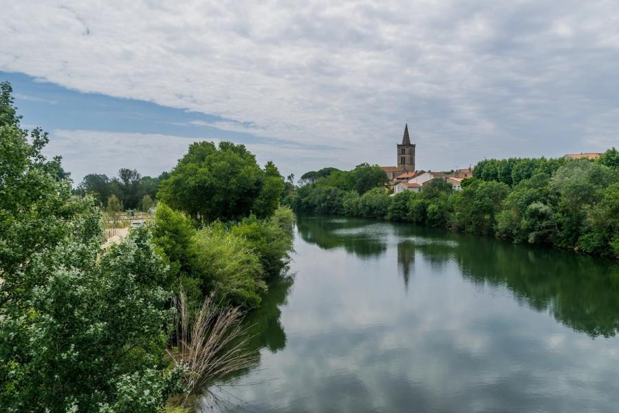 Vue de Sérignan