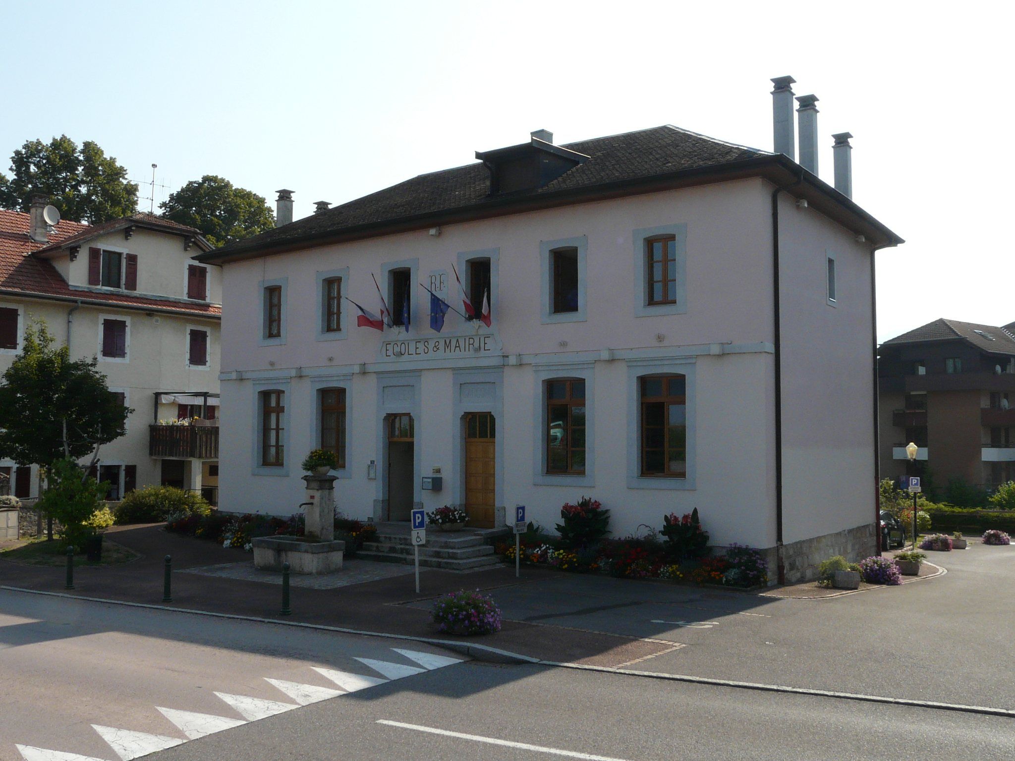La mairie de Maxilly-sur-Léman