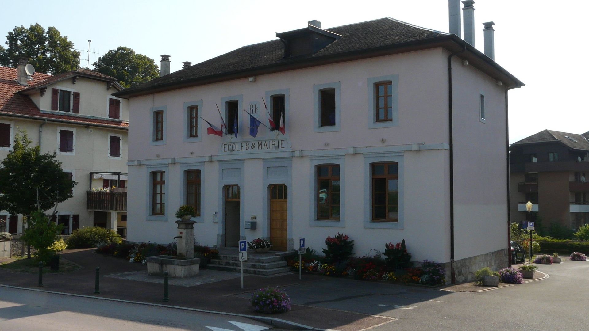 La mairie de Maxilly-sur-Léman
