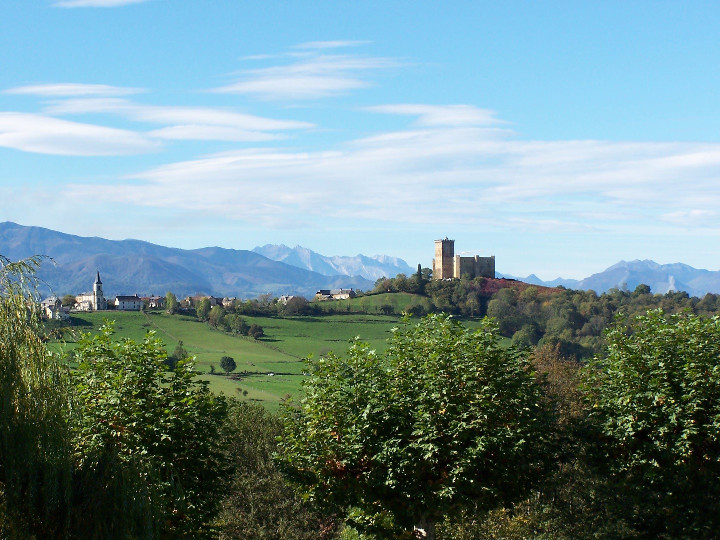 Vue de Mauvezin