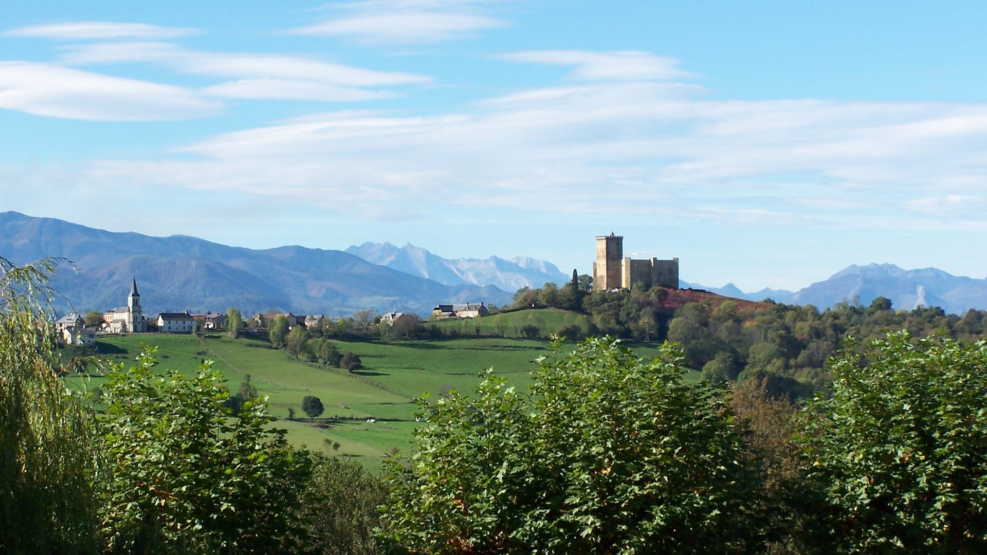 Vue de Mauvezin