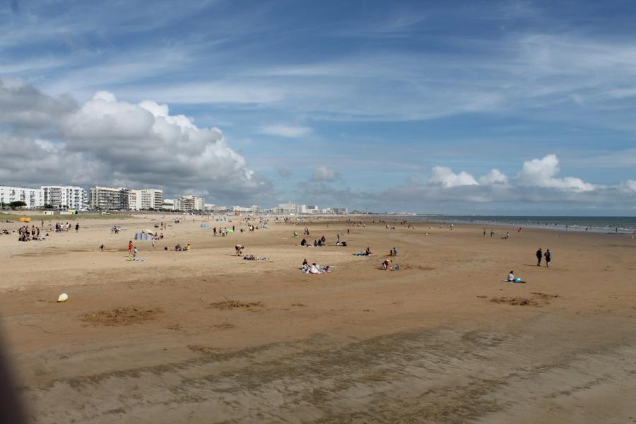 La plage de Saint-Jean-de-Monts