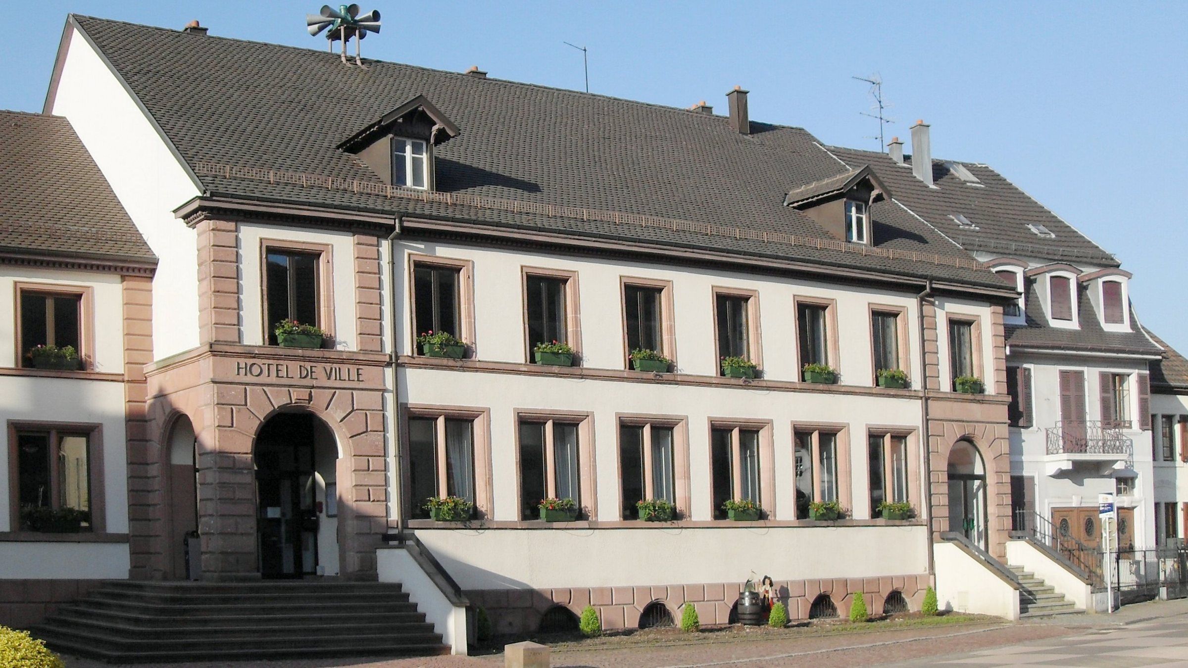 La mairie de Vieux-Thann