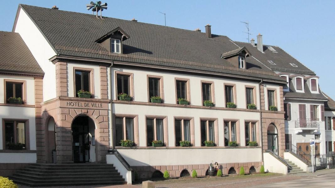 La mairie de Vieux-Thann