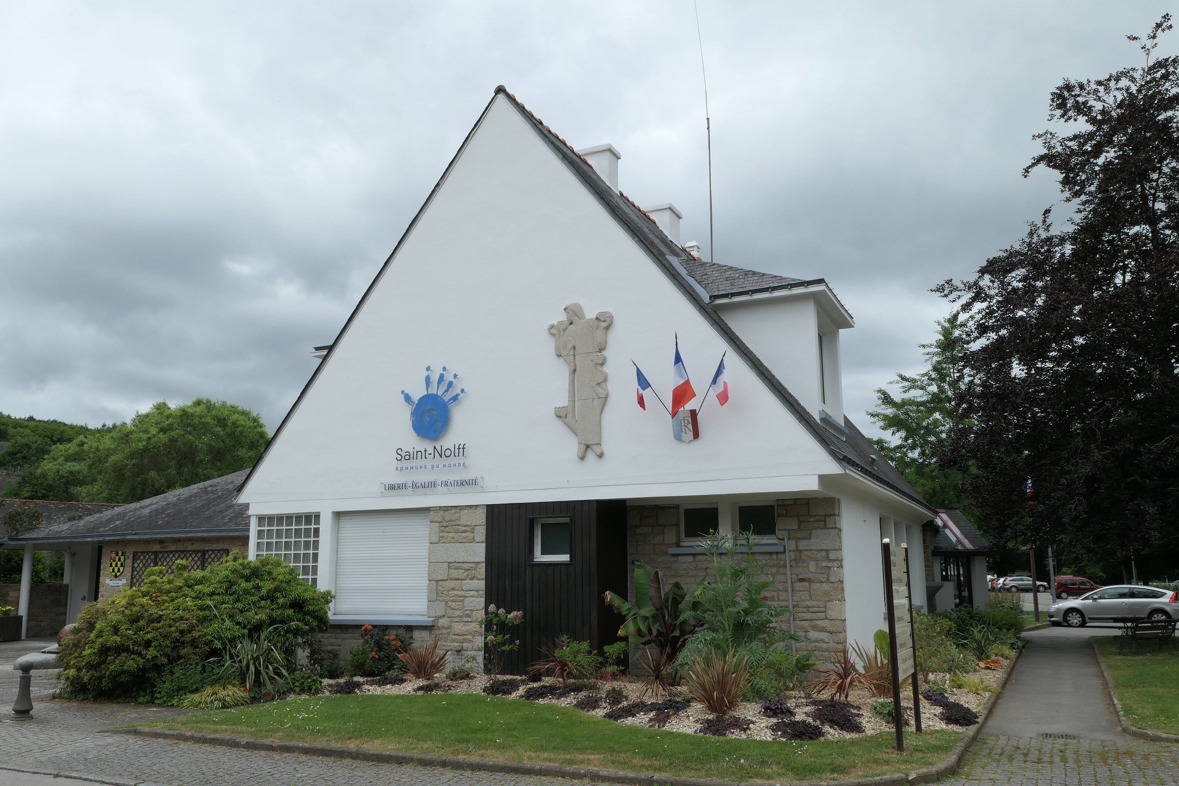 La mairie de Saint-Nolff