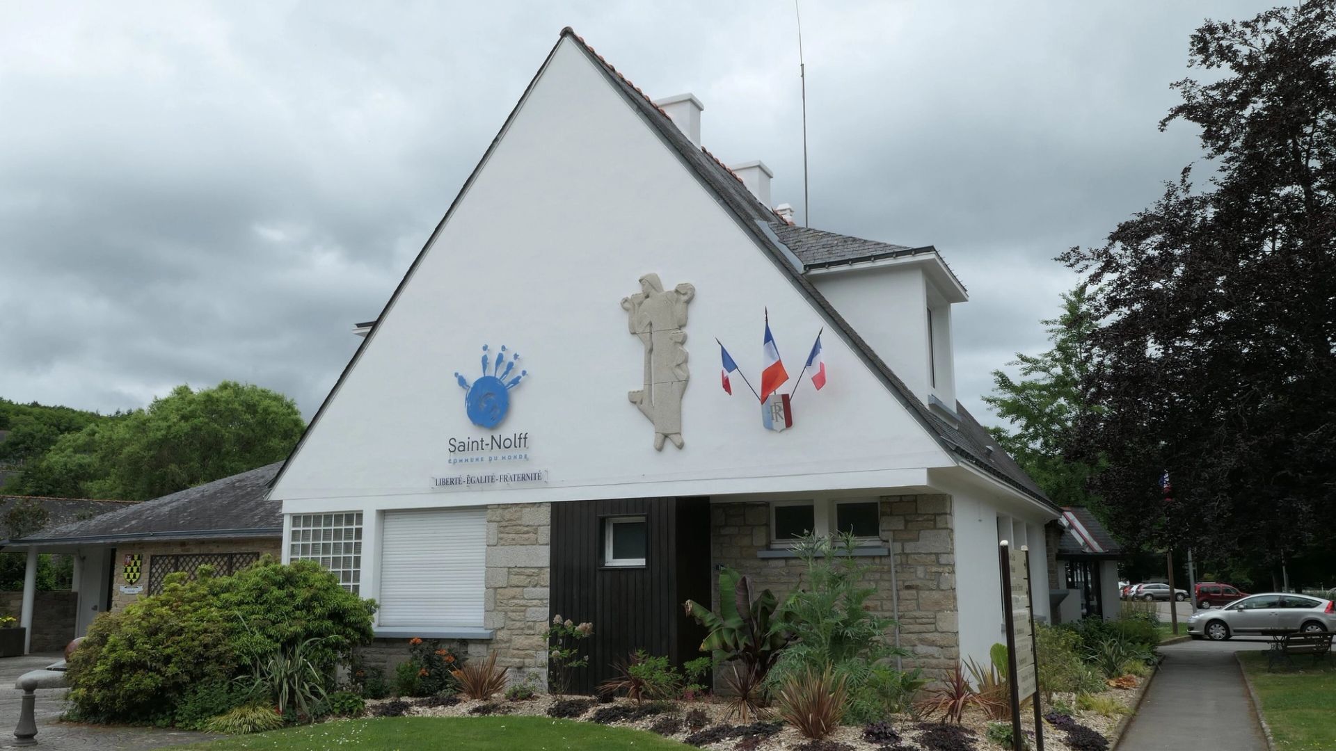 La mairie de Saint-Nolff