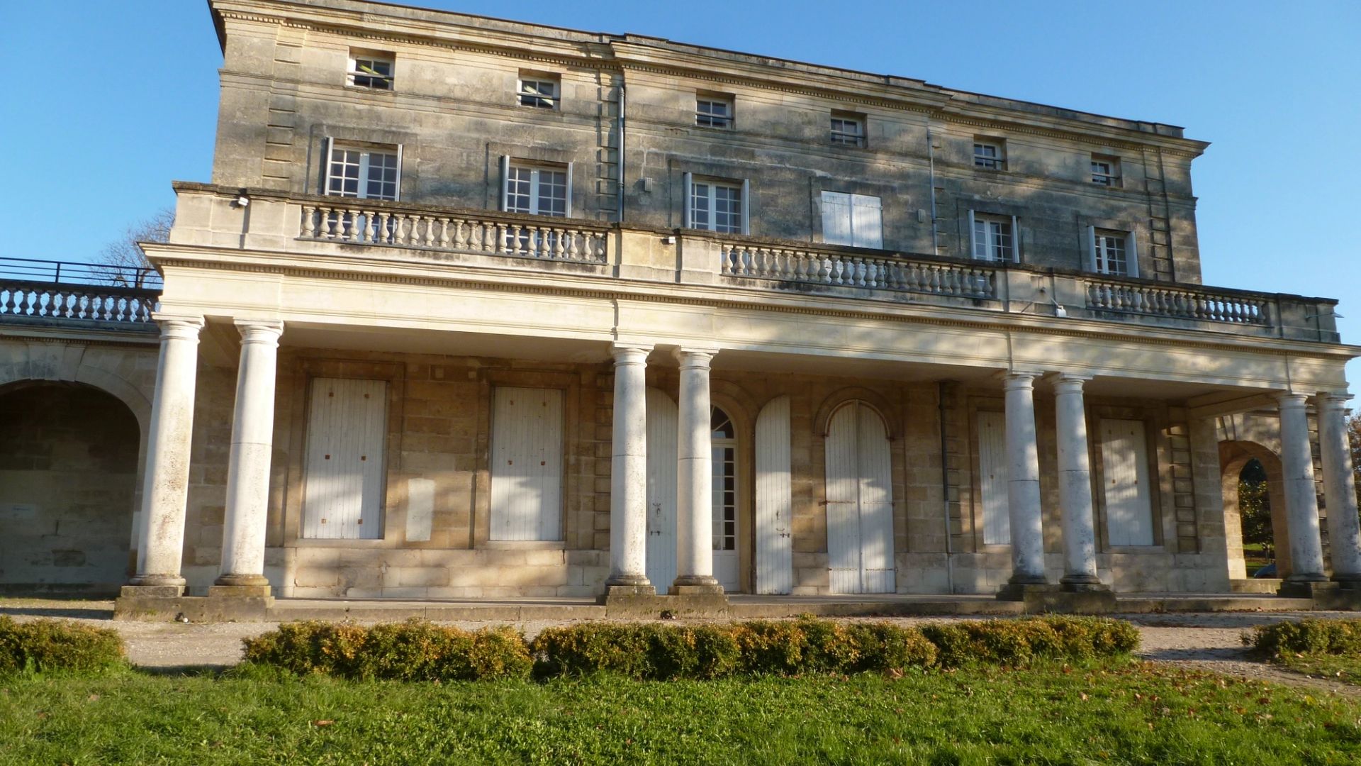 Le château Palmer, à Cenon