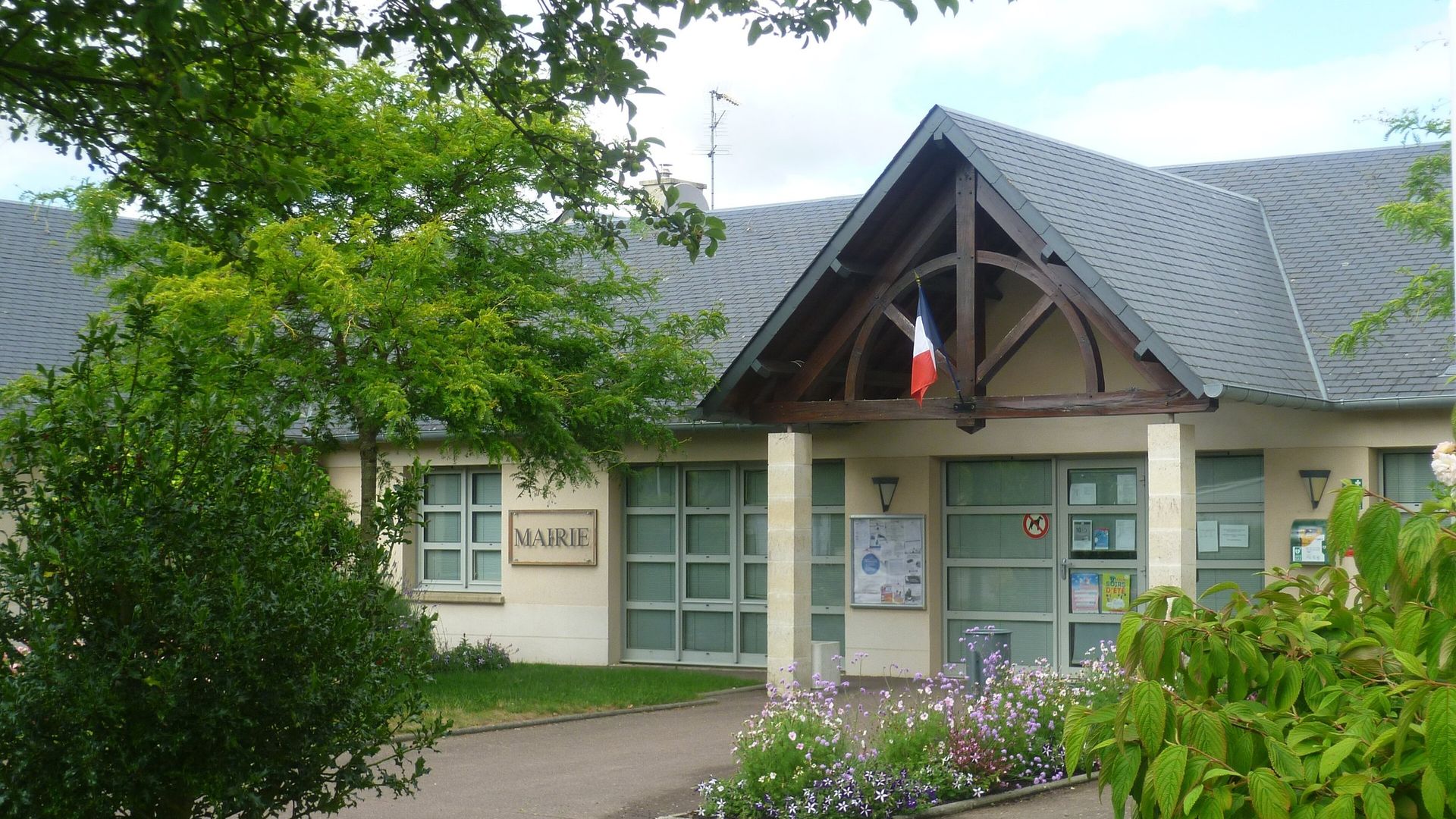La mairie de Tourville-sur-Odon