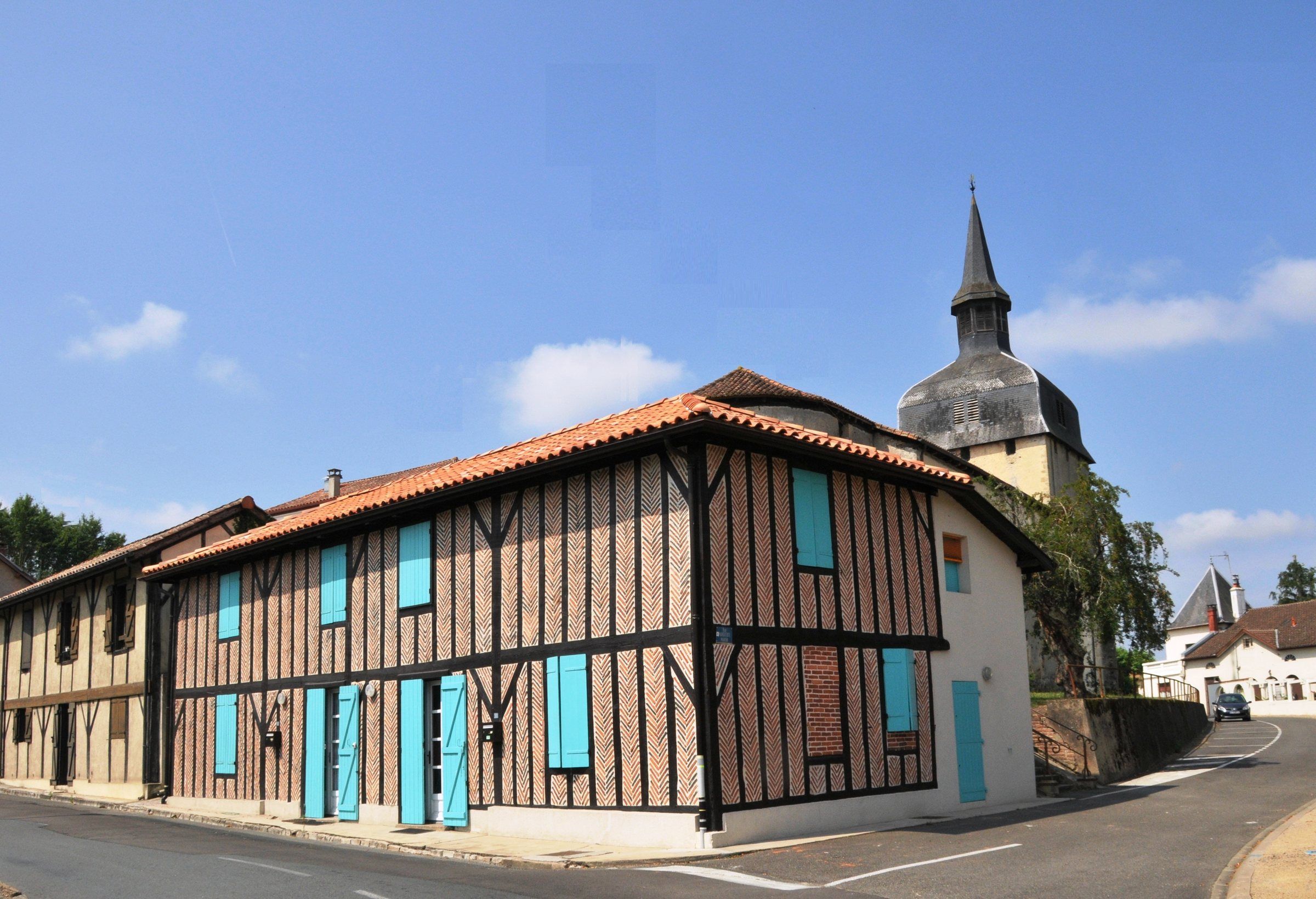 Vue de Magescq