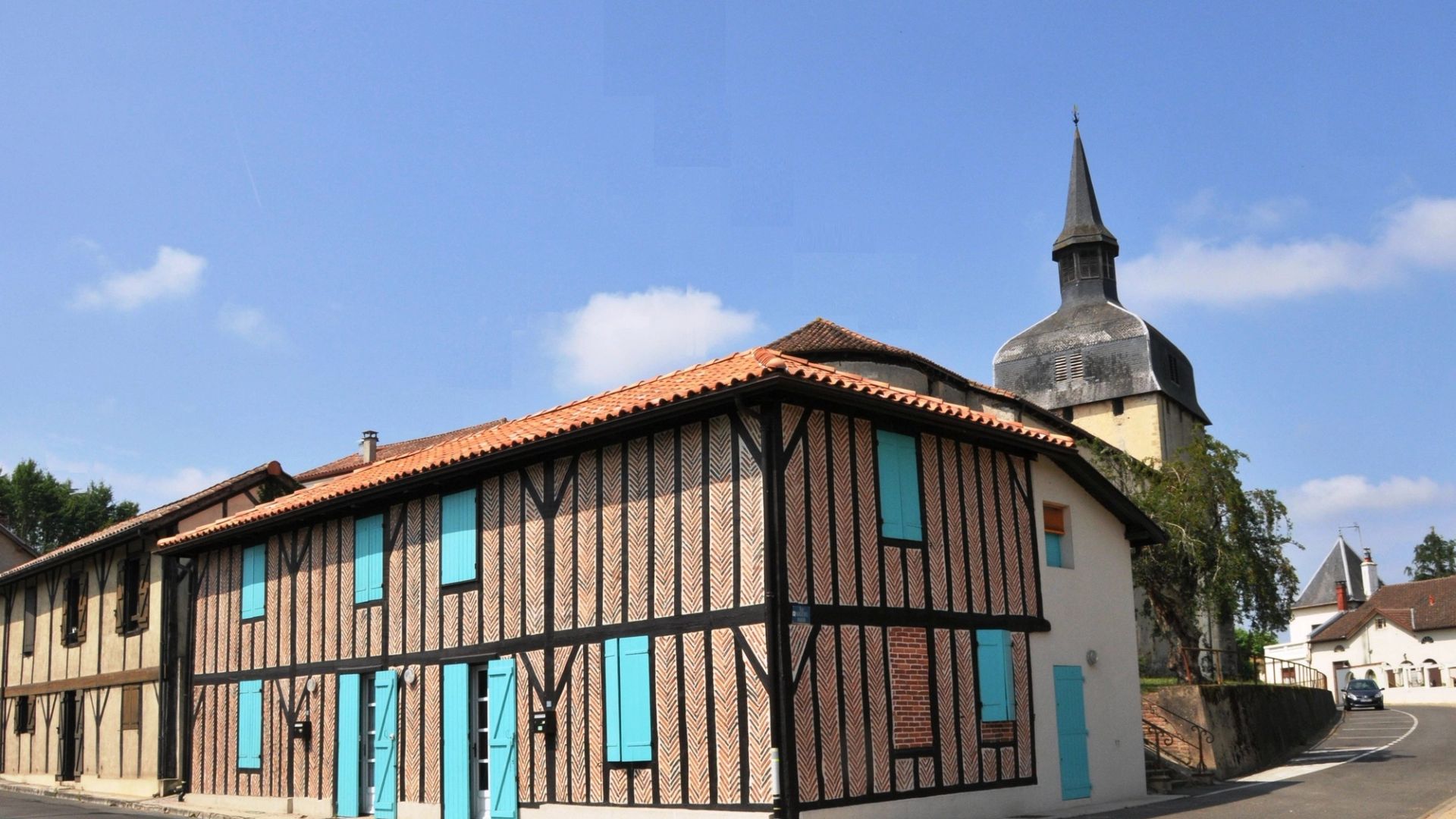 Vue de Magescq