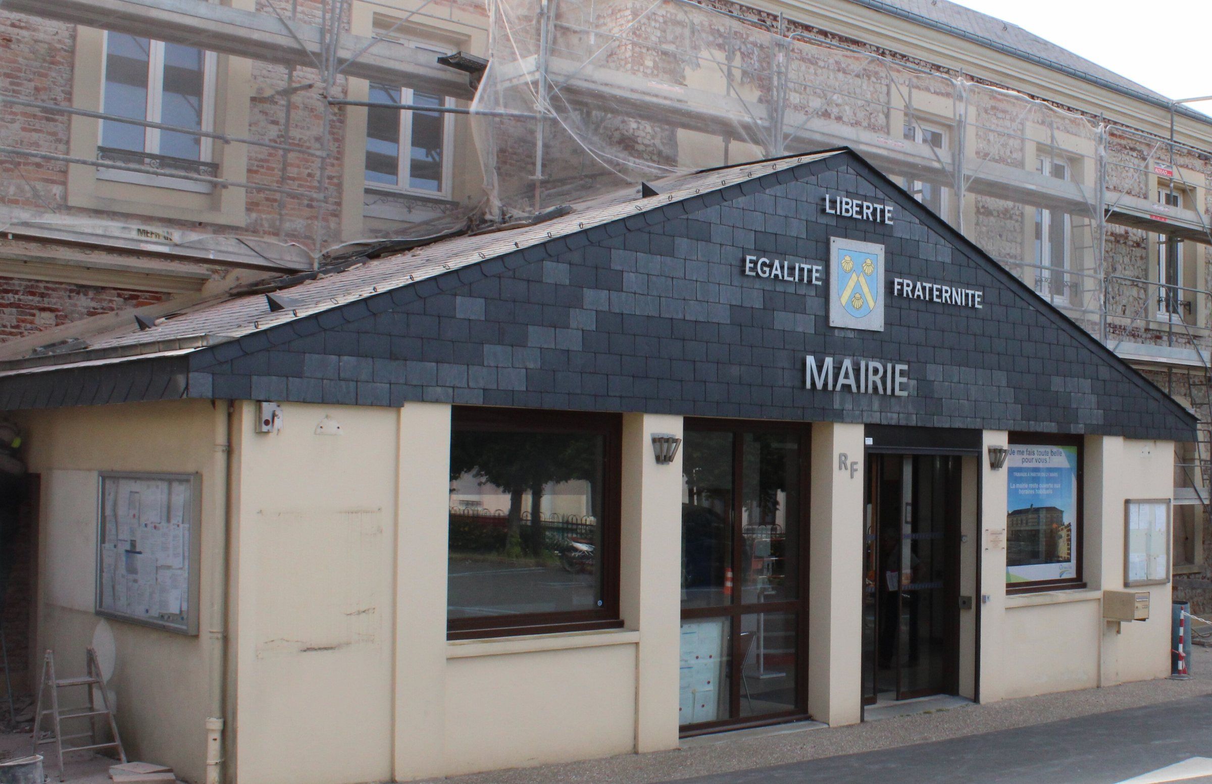 La mairie d’Octeville-sur-Mer