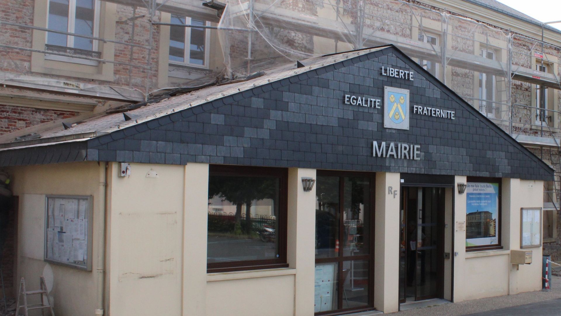La mairie d’Octeville-sur-Mer