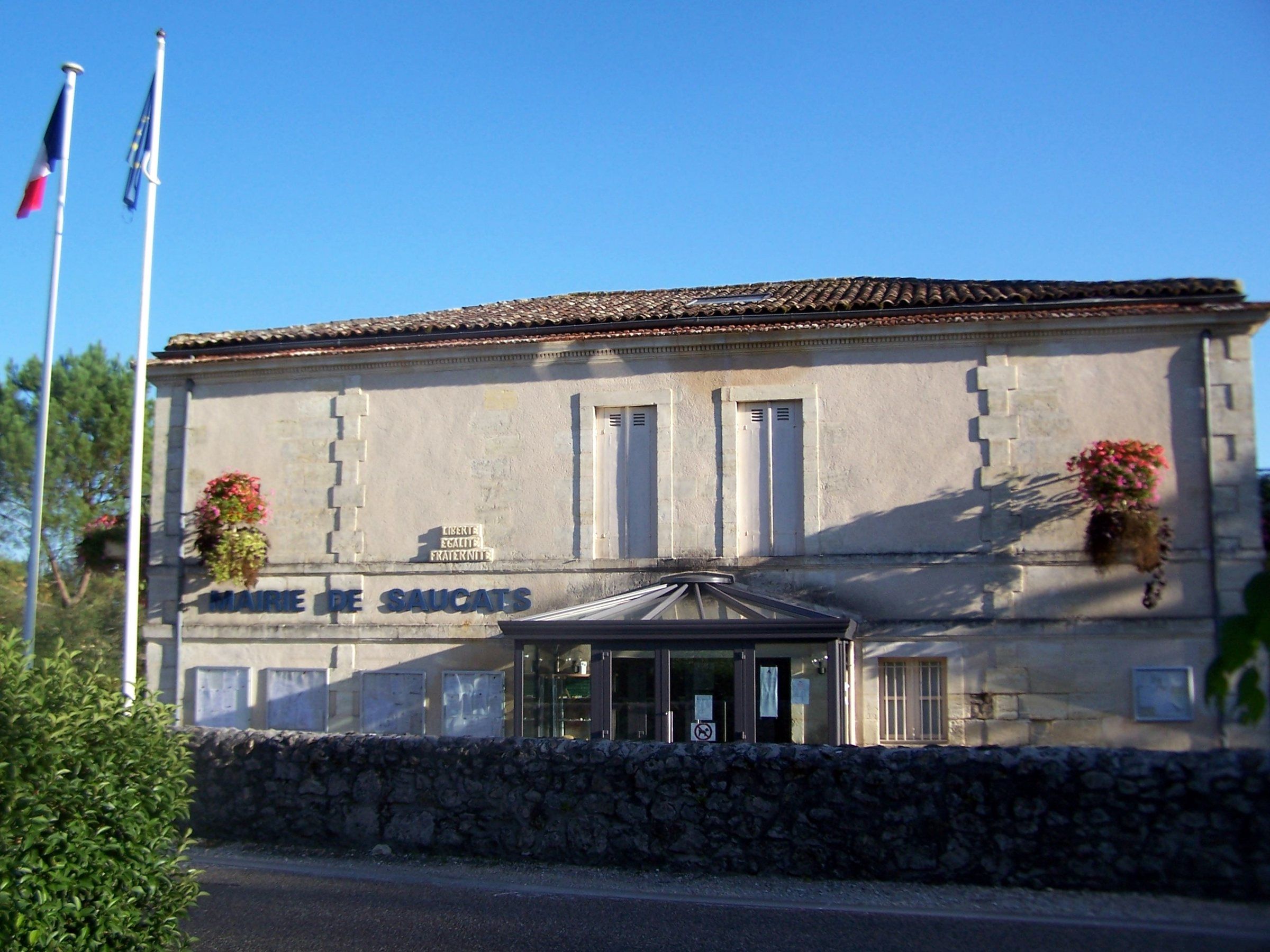 La mairie de Saucats
