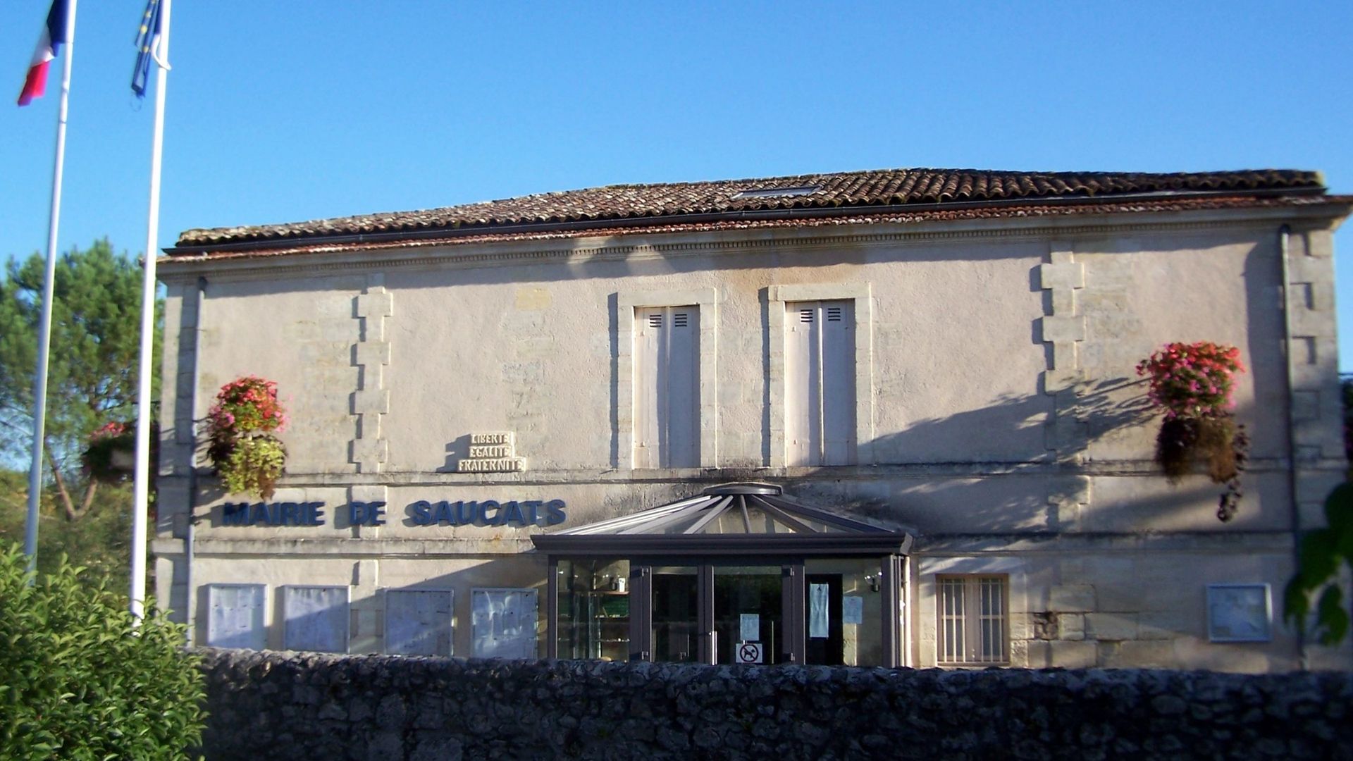 La mairie de Saucats