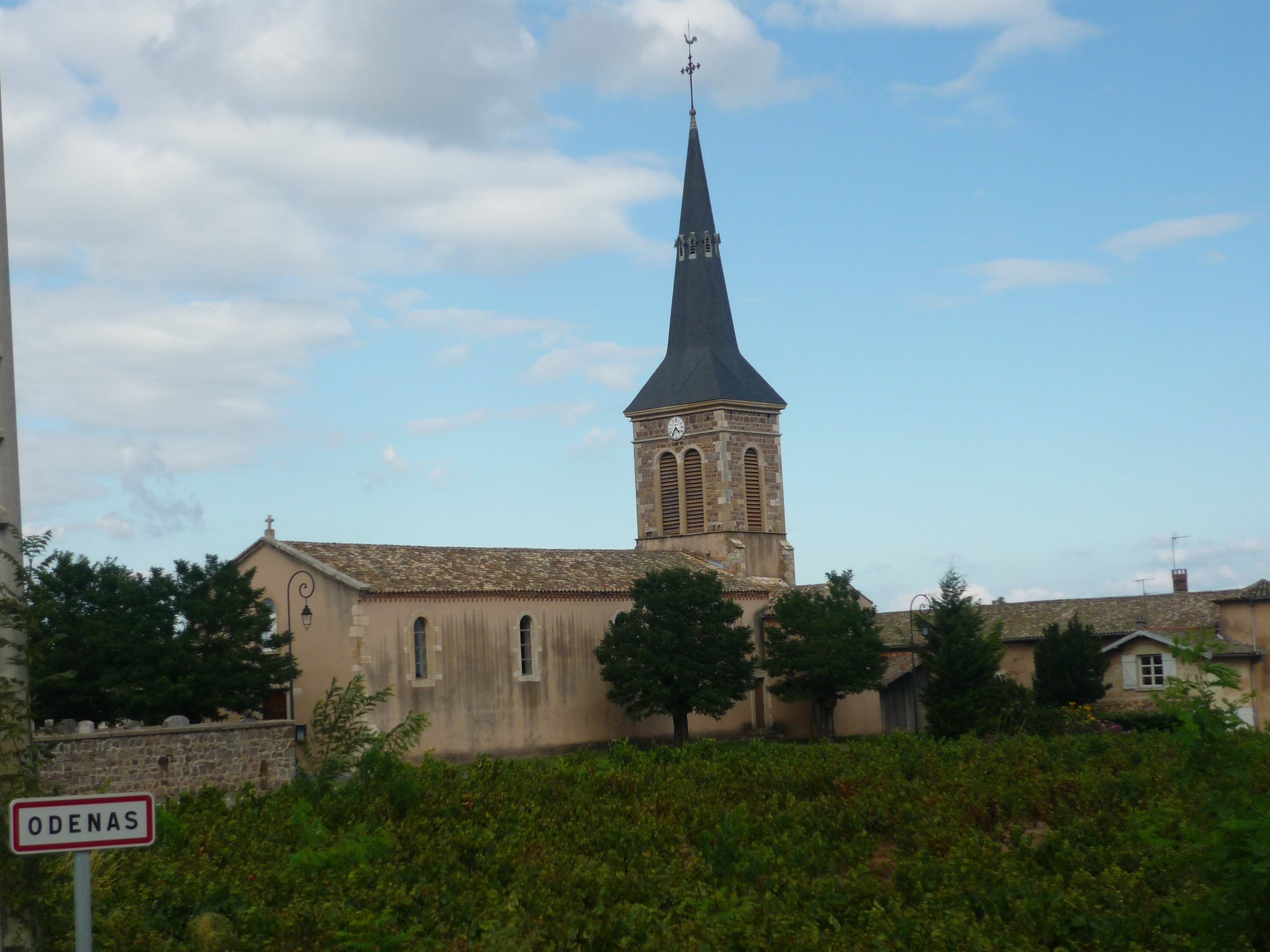 L’église d’Odenas