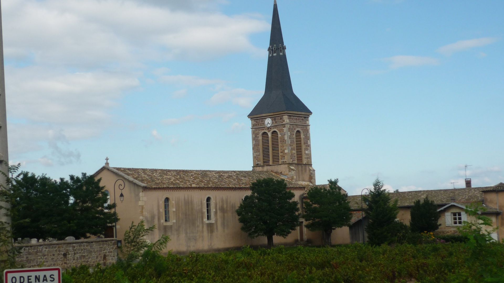 L’église d’Odenas