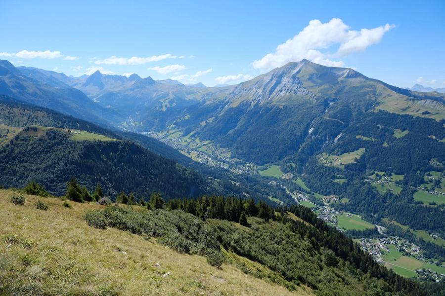 Vue des Contamines-Montjoie