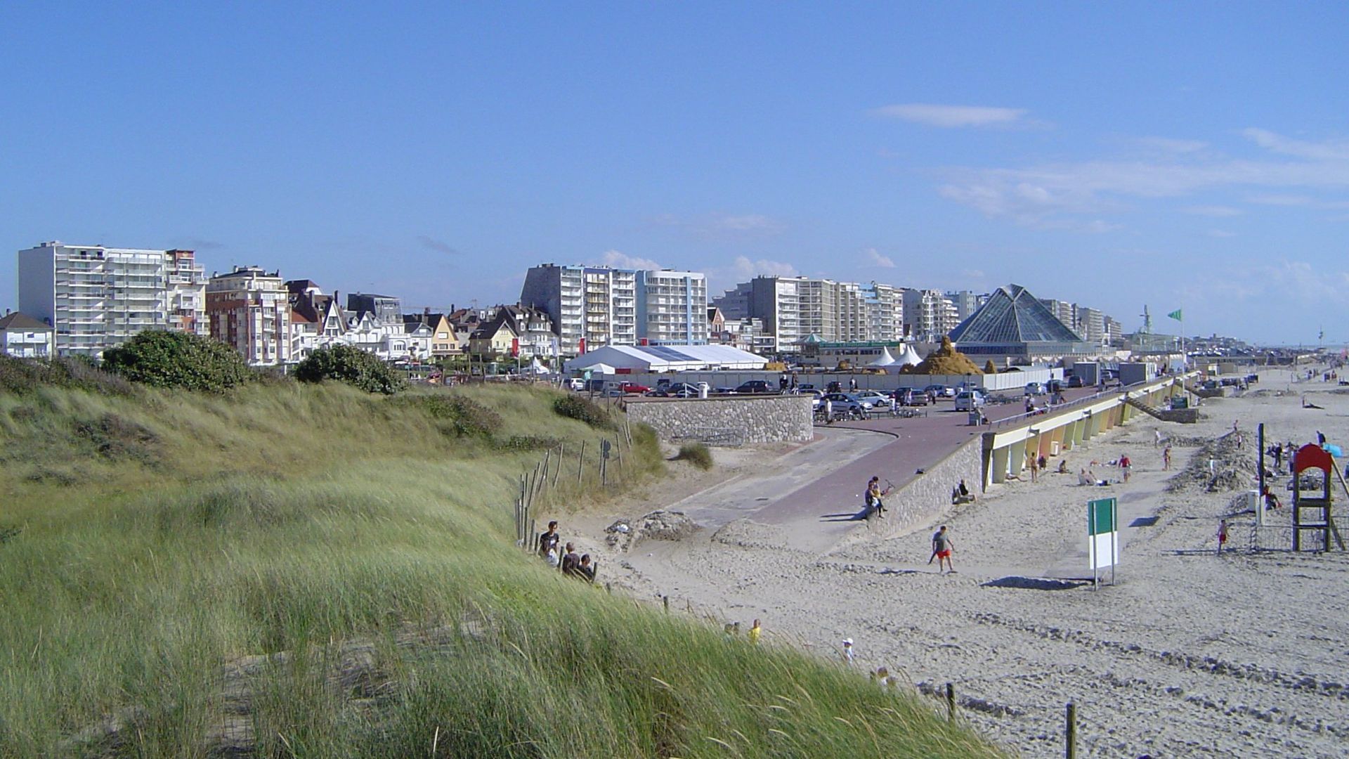 La plage du Touquet-Paris-Plage