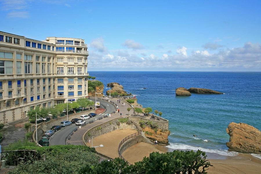 Vue de Biarritz