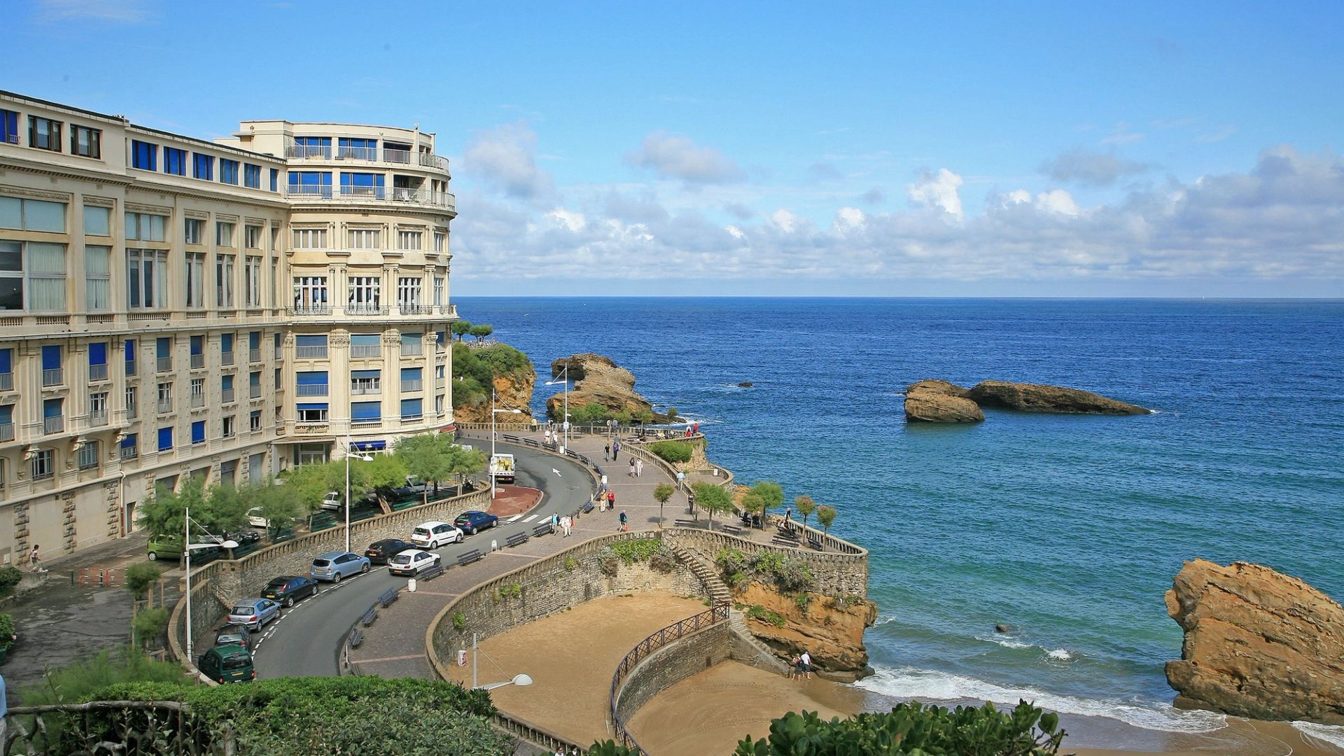 Vue de Biarritz
