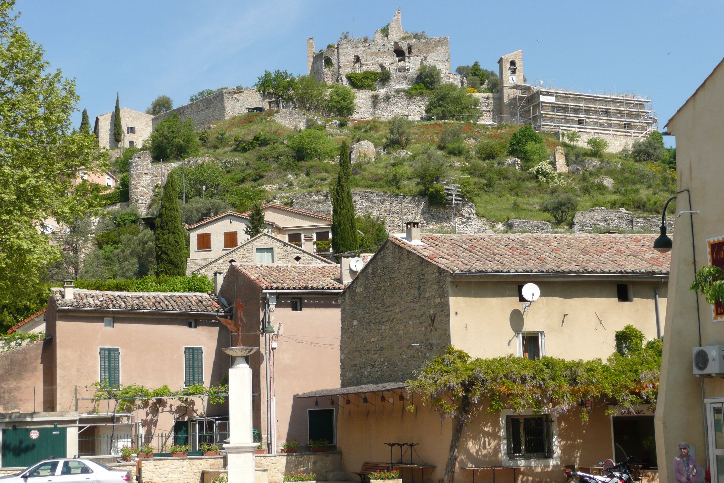 Vue d’Entrechaux
