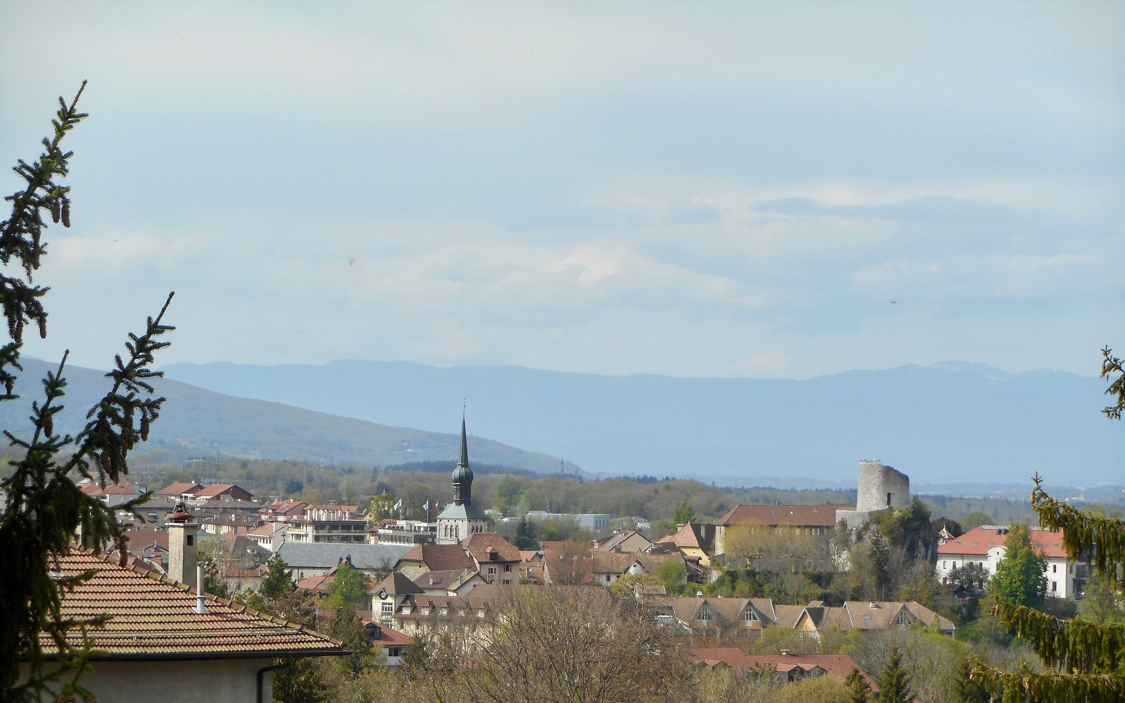 Vue de La Roche-sur-Foron