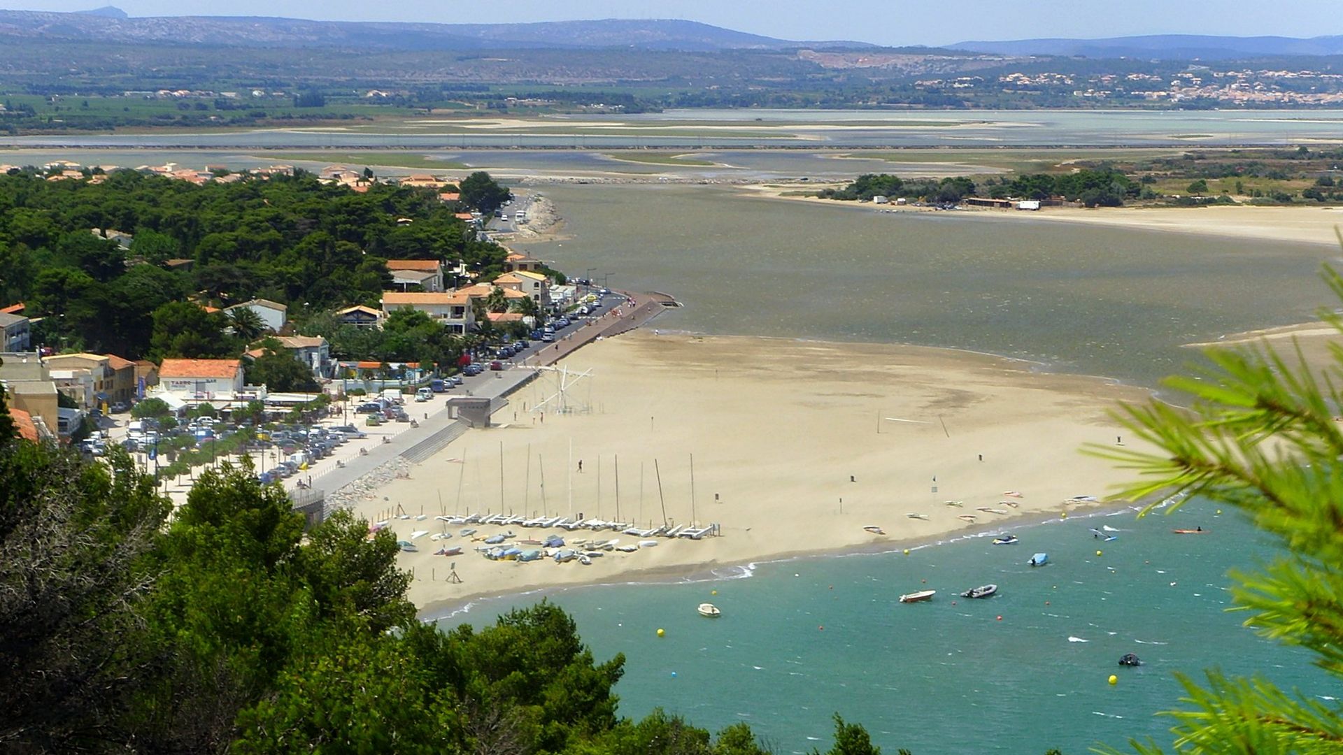 Vue de Leucate