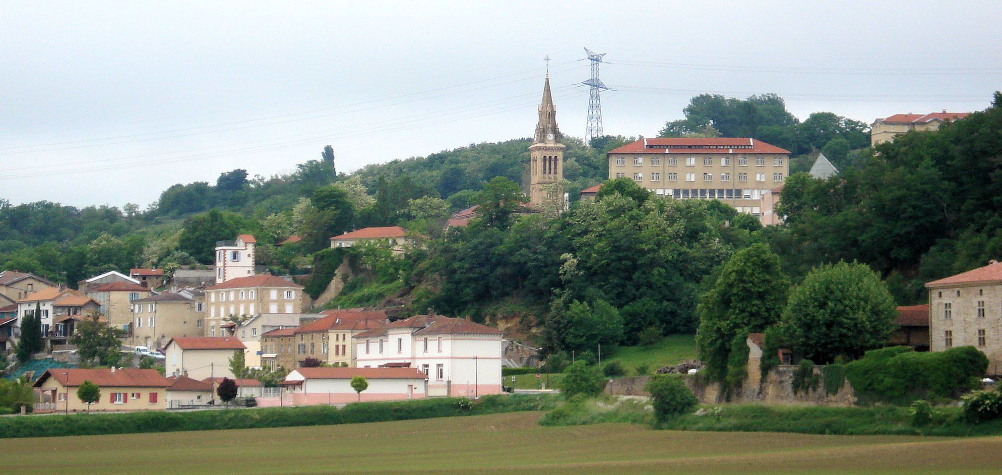 Le château de Châteauneuf-de-Galaure