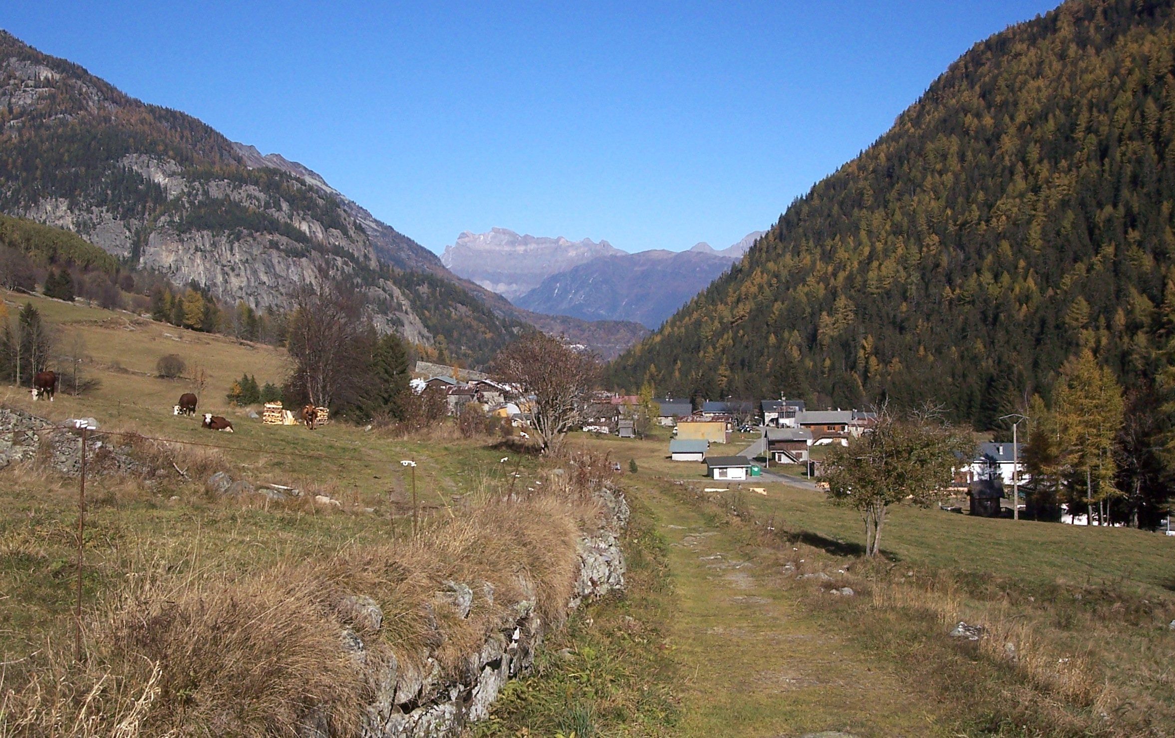Vue de Vallorcine