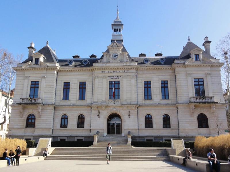La mairie d’Oullins-Pierre-Bénite