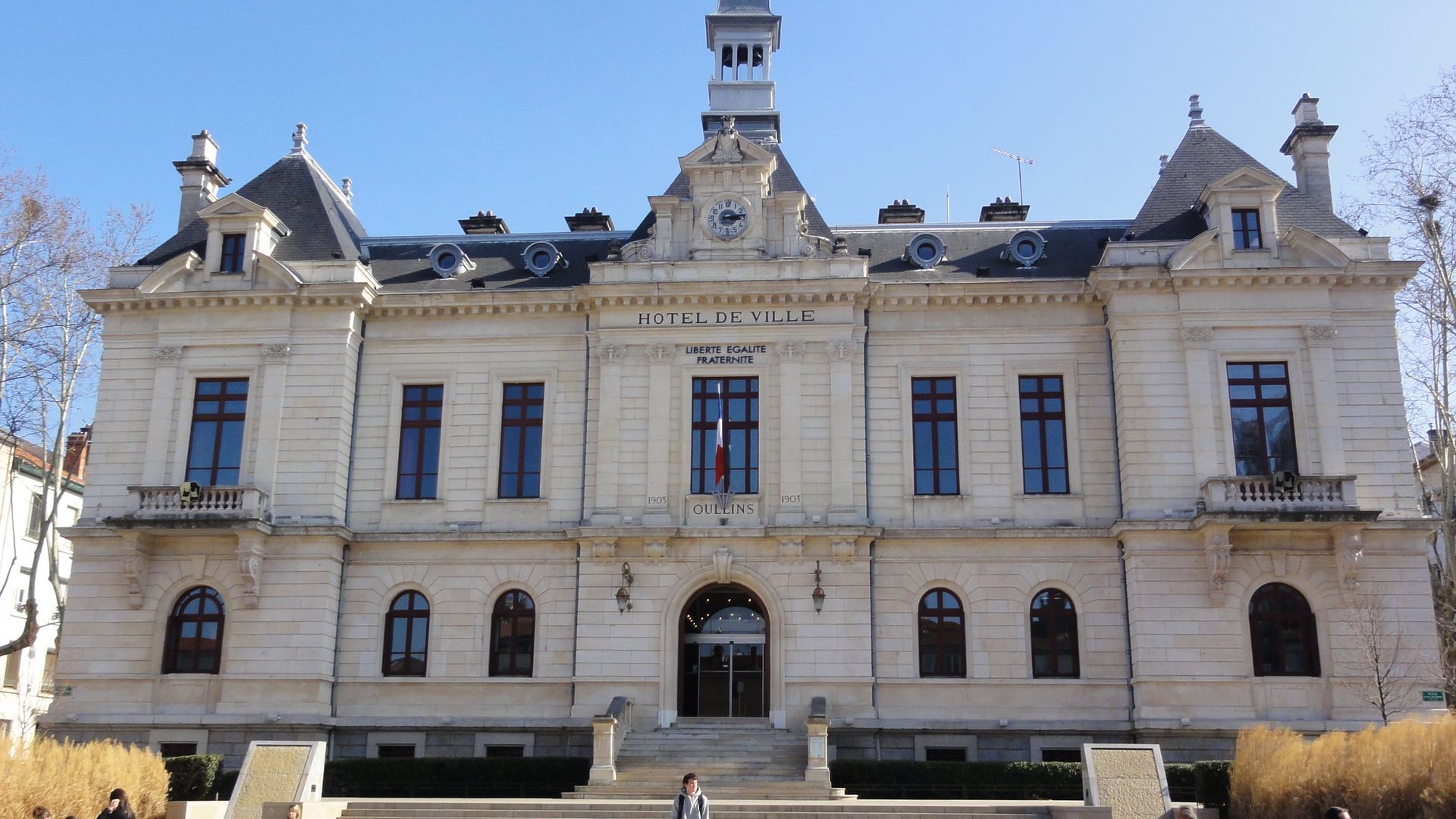 La mairie d’Oullins-Pierre-Bénite