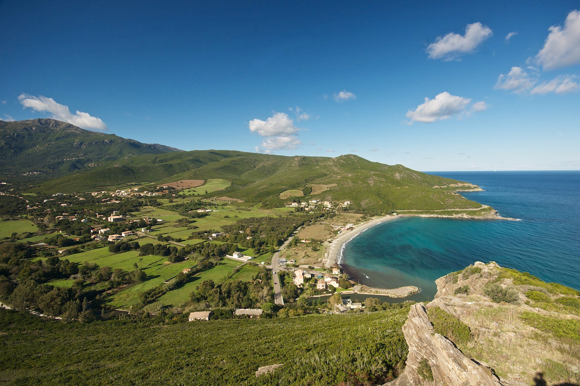 Vue de Pietracorbara