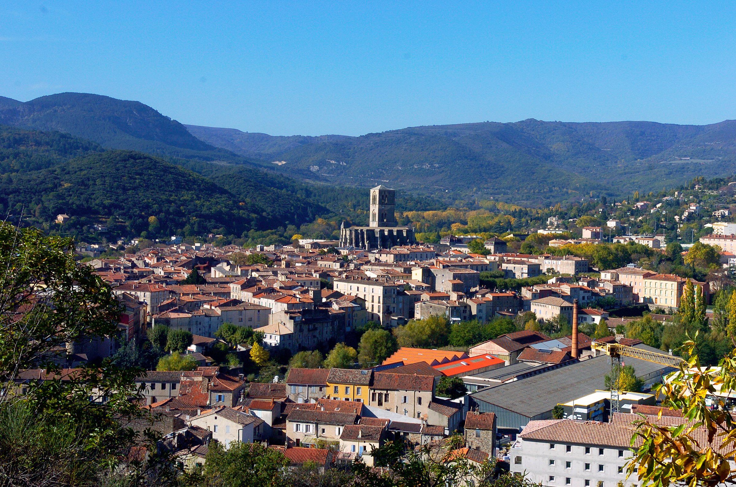 Vue de Lodève