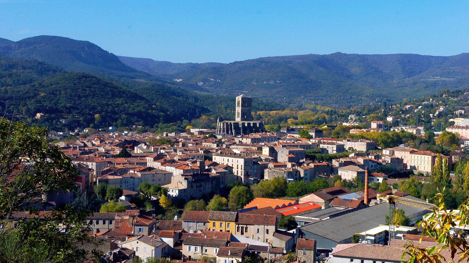 Vue de Lodève