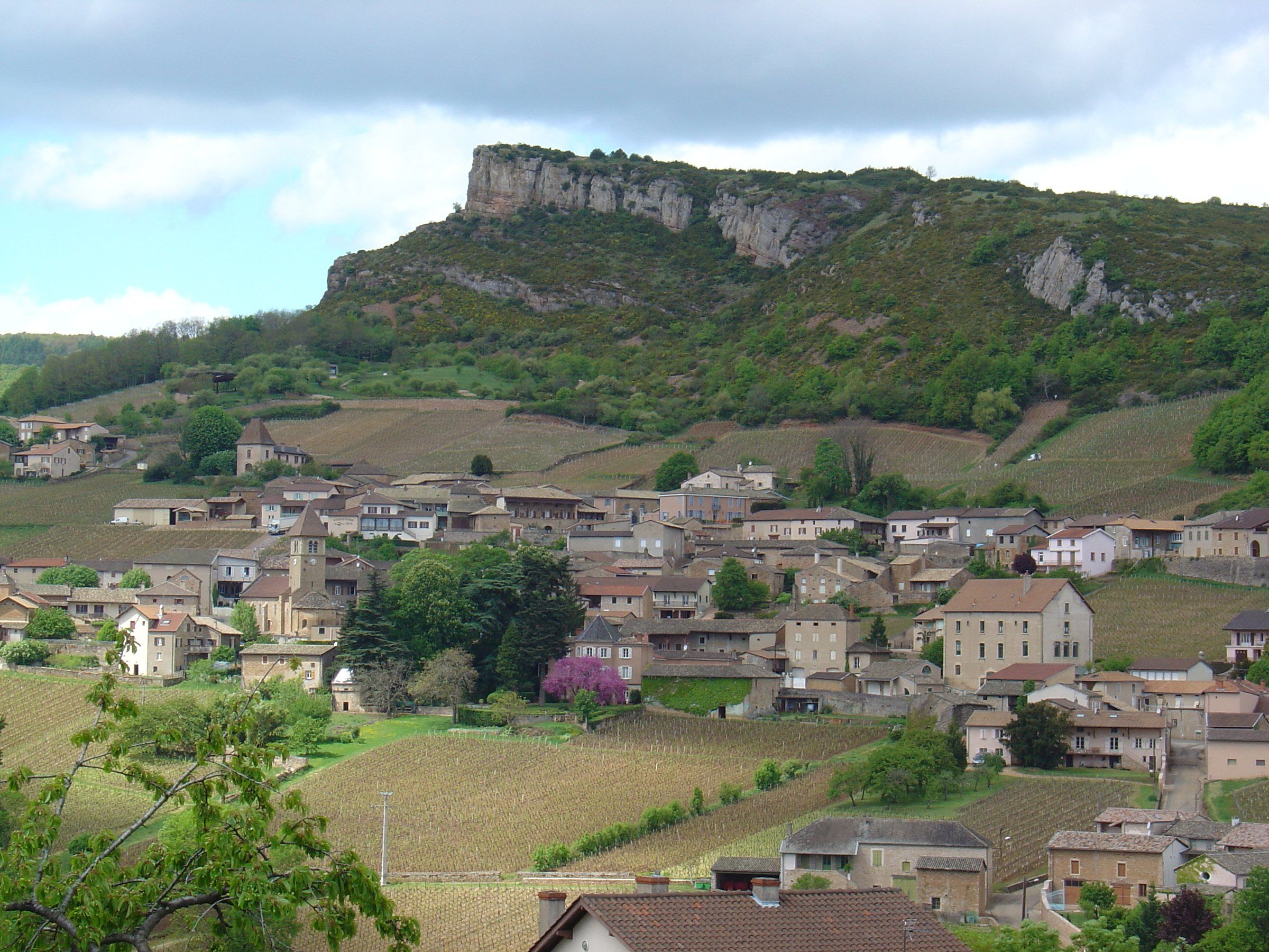 Vue de Solutré-Pouilly