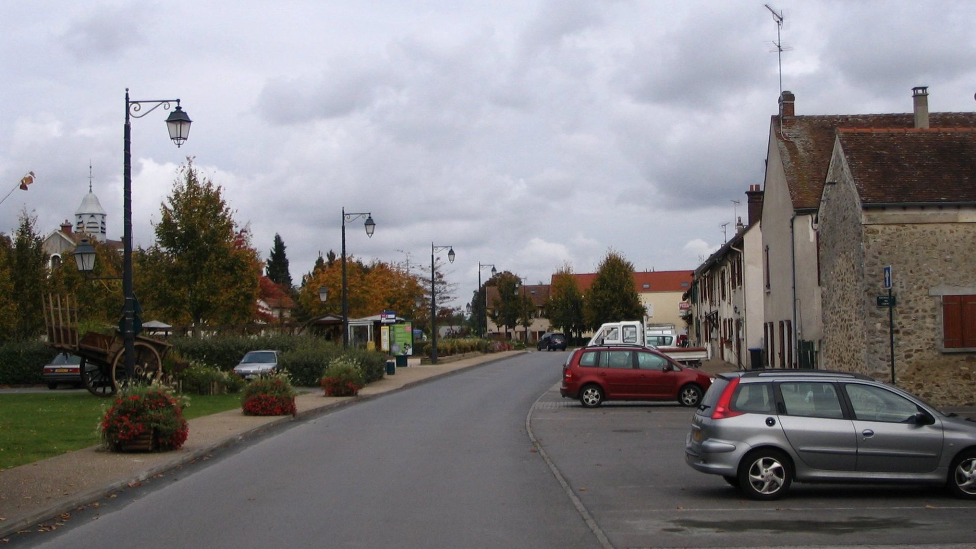 Vue de Bailly-Romainvilliers