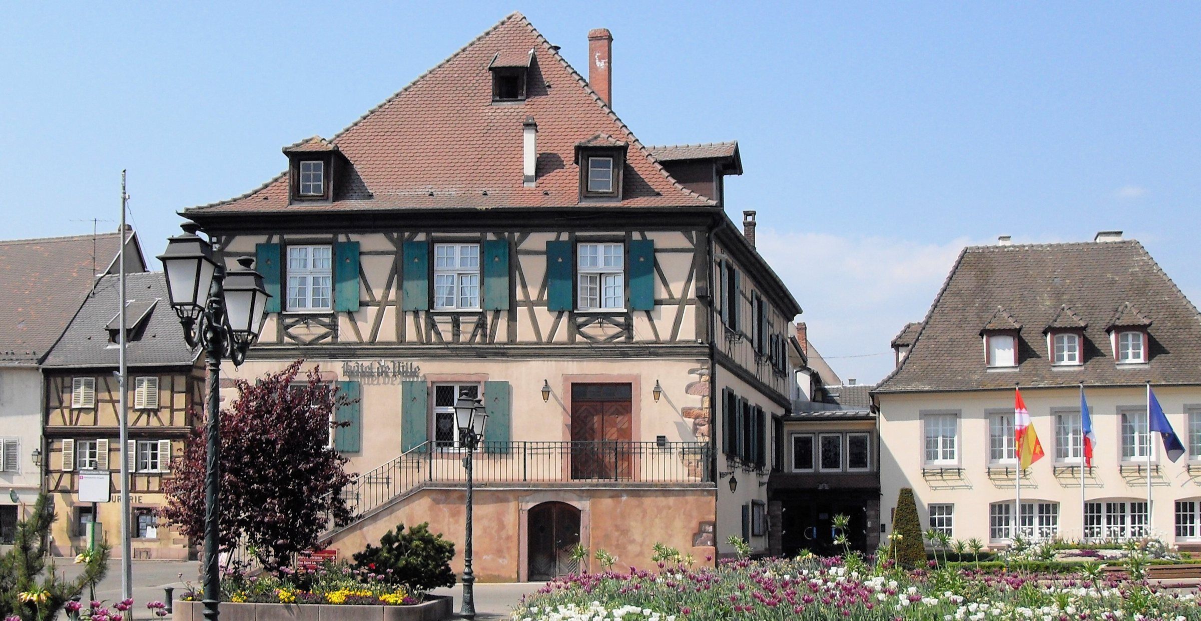 La mairie de Wintzenheim