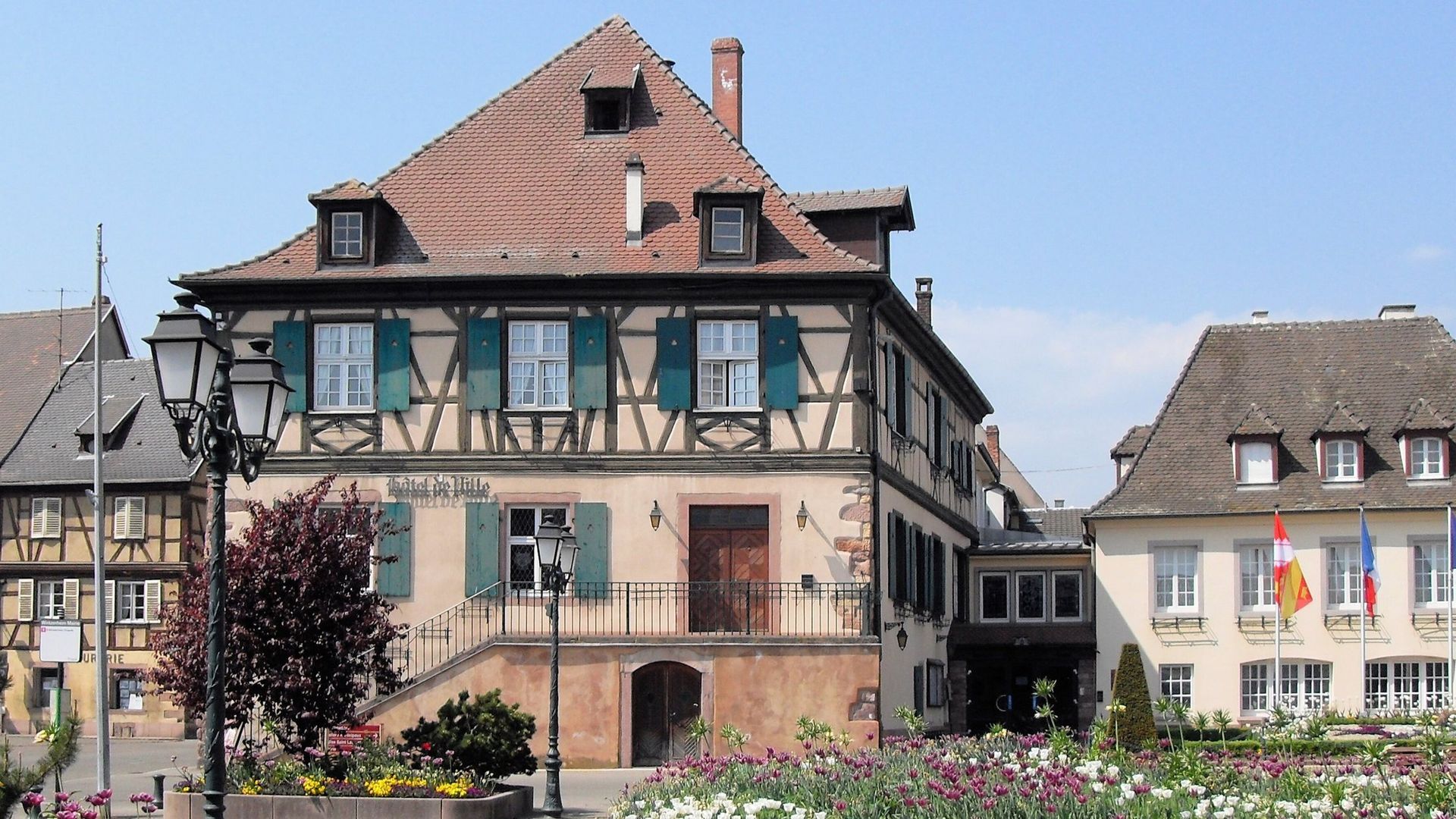 La mairie de Wintzenheim