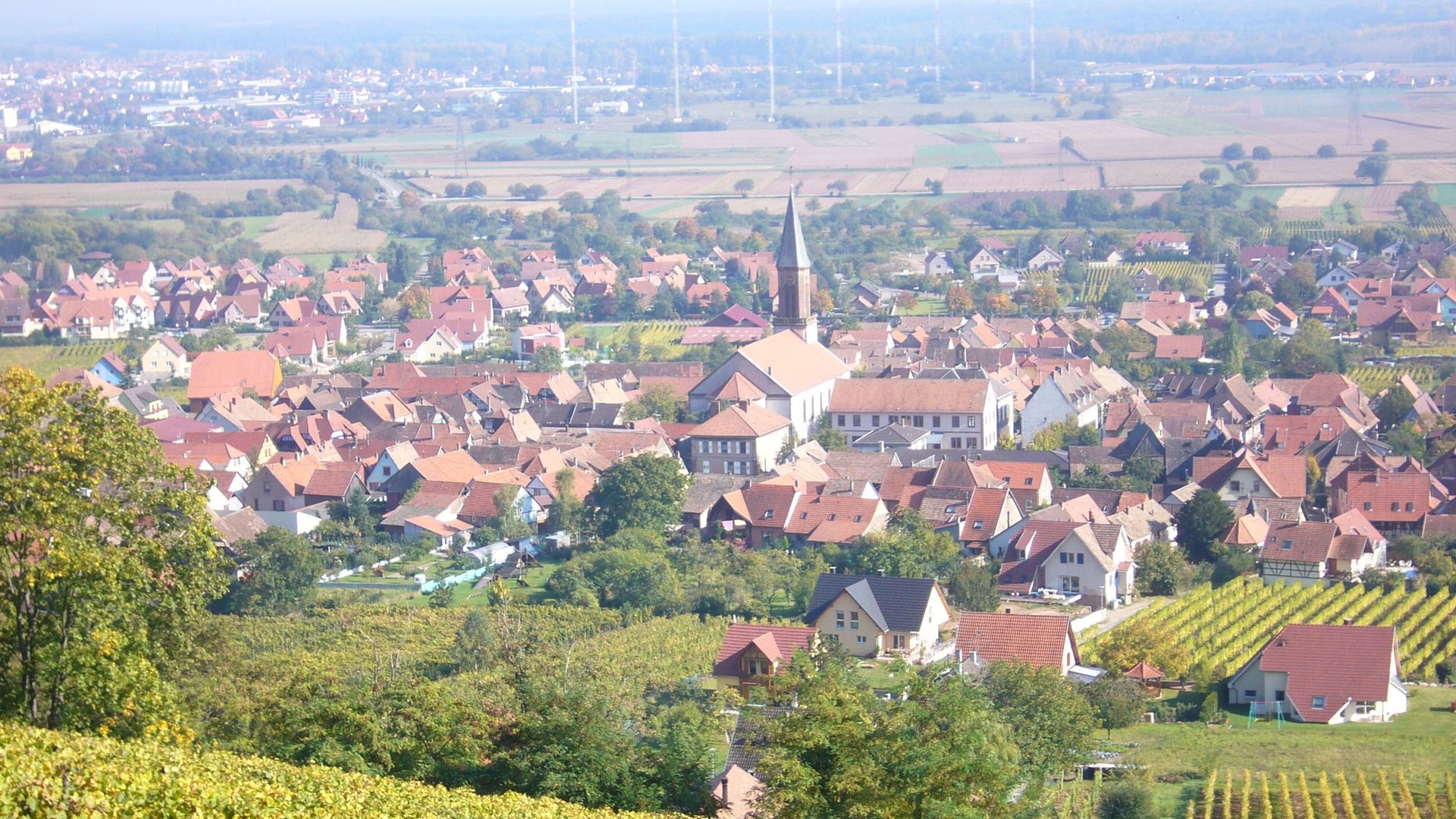 Vue de Kintzheim
