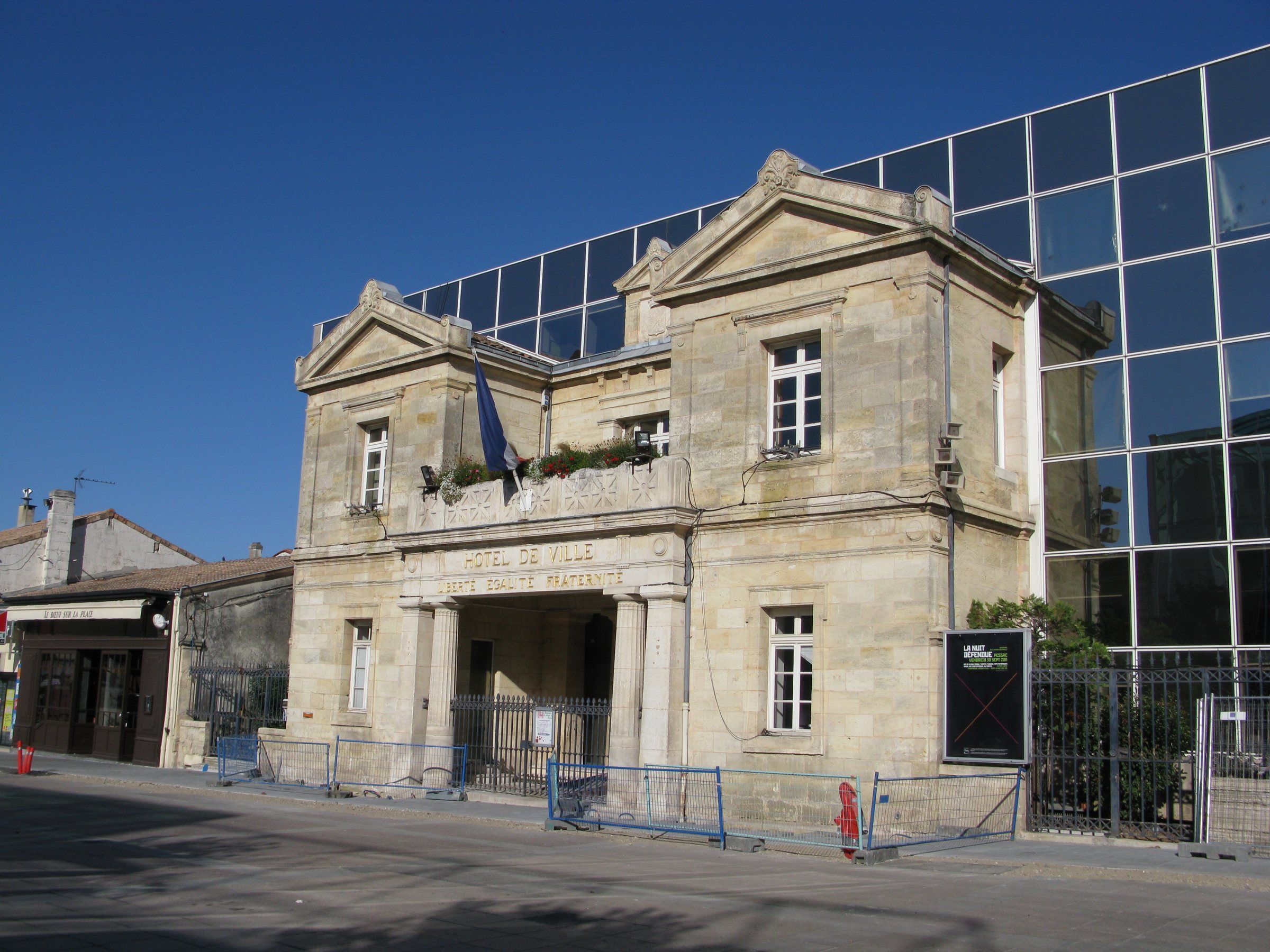 La mairie de Pessac