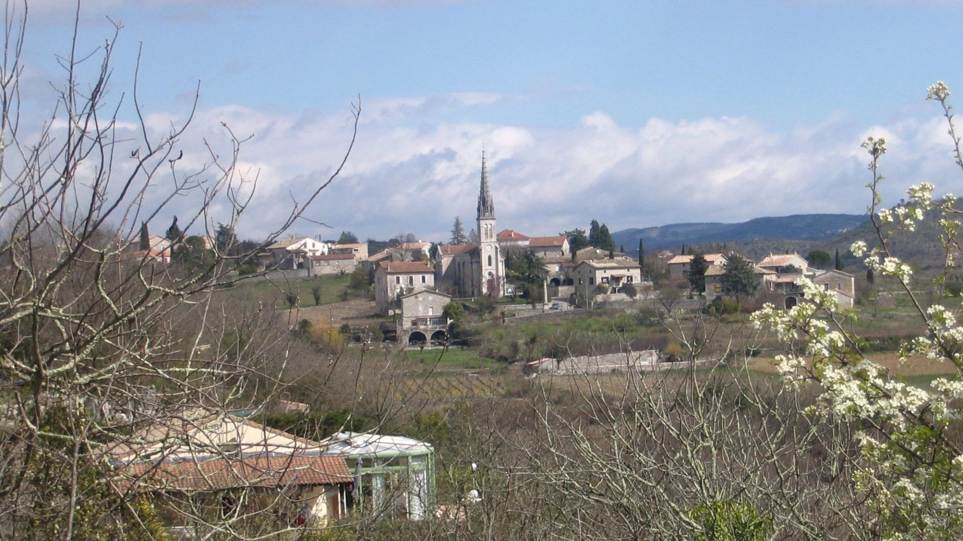 Vue de Chauzon