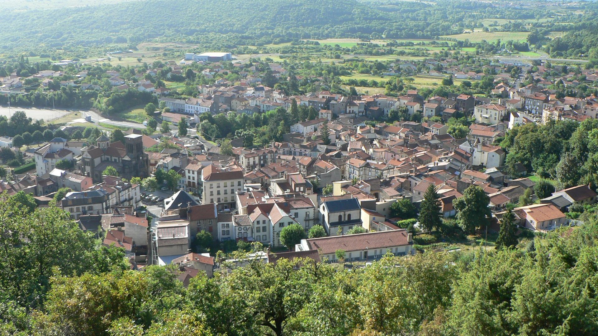 Vue de Volvic