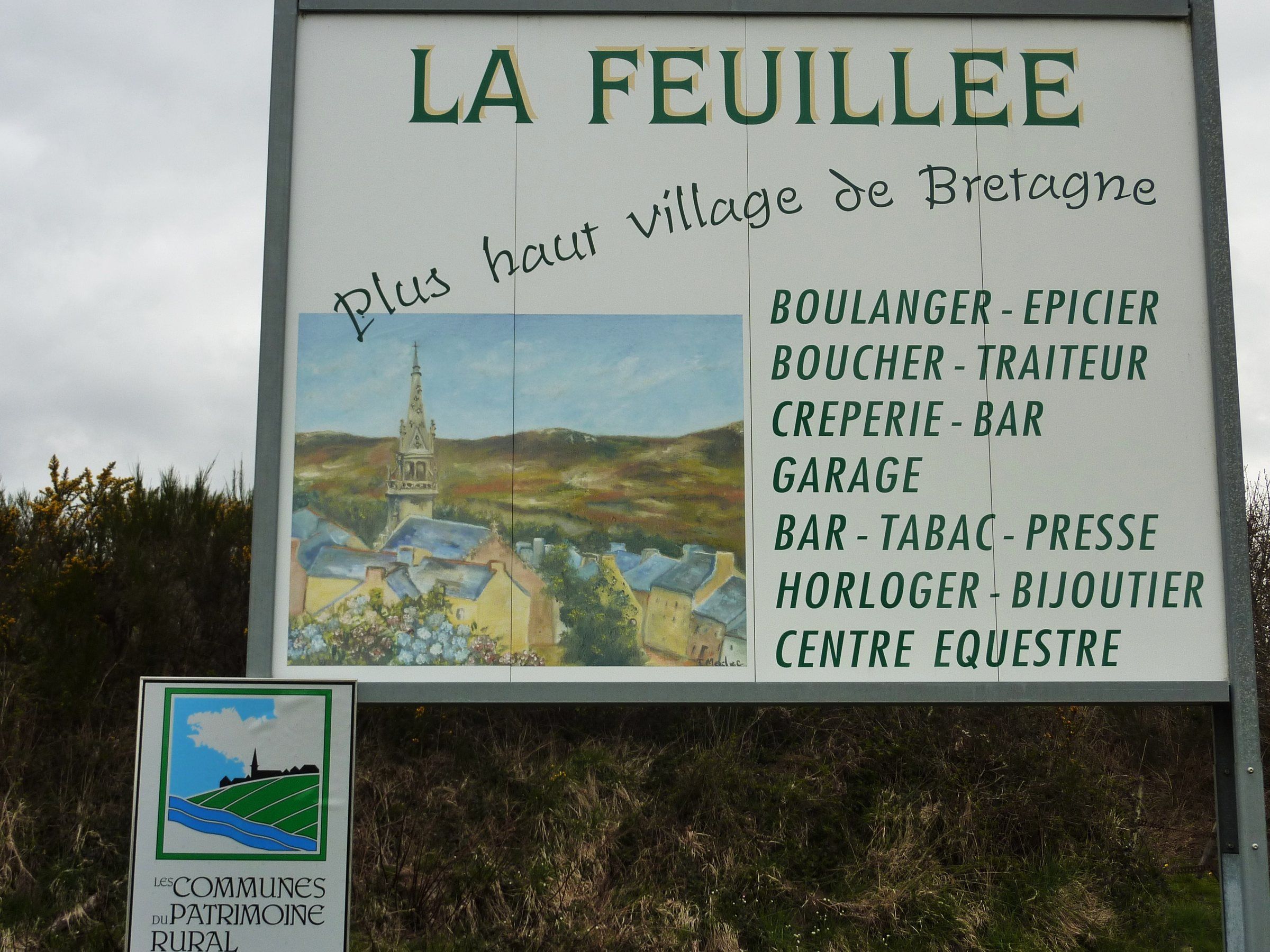 Vue de La Feuillée
